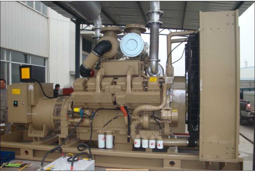 安福应急800kw康明斯高压系列柴油发电机组